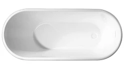 Акриловая ванна ABBER 170x70 AB9272-1.7 белая глянцевая