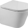 Унитаз подвесной BelBagno flay-tor BB053CH-TOR-FC белый глянец