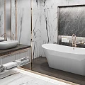 Ванна из искусственного камня ESSE BORAX 179x79 EBOR1790 белая глянцевая