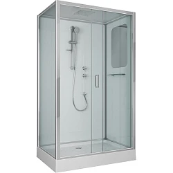 Душевая кабина Niagara Premium 120х80см NG-6012-01QR профиль хром