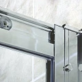 Душевой уголок Cezares Pratico 120x90см PRATICO-RH-1-120/90-P-Cr профиль хром, стекло рифленое
