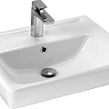 Тумба с раковиной Aquaton Йорк 60 белый / выбеленное дерево