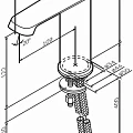 Смеситель для раковины AM.PM Func F8F02122 черный матовый