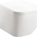 Унитаз подвесной Allen Brau INFINITY 4.21004.20 c сиденьем, белый глянец