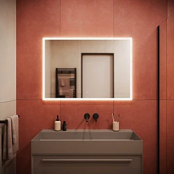 Зеркало для ванной комнаты  SANCOS Palace 1000х700 с подсветкой , арт. PA1000