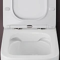 Унитаз приставной Ceramica Nova Cubic CN1809 белый глянец