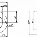 Акриловая ванна BelBagno 155x76x81 BB06-155 белая глянцевая