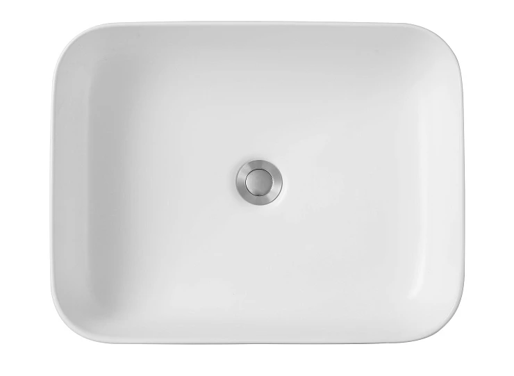 Раковина накладная Avimano Vision 1245021 белая матовая