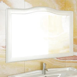 Зеркало Comforty Монако 120 Белый глянец