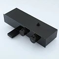 Душевая стойка Gappo с термостатом G2495-16 черная
