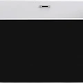 Акриловая ванна Black & White Swan SB105 Black 170x80см 105SBBL черная глянцевая