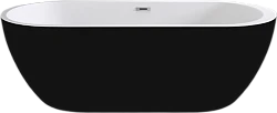 Акриловая ванна Black & White Swan SB105 Black 170x80см 105SBBL черная глянцевая