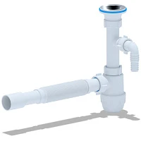 Сифон для раковины АНИ Пласт BM1315 хром