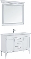 Мебель для ванной Aquanet Селена 120 белый/серебро