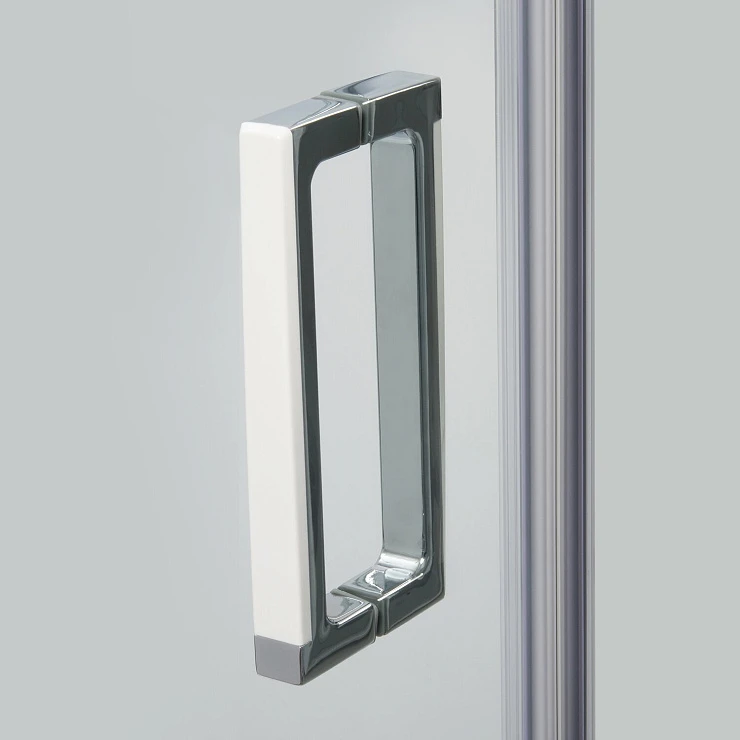 Душевой уголок Wasserkraft Aller 120x90см 10H07LWHITE профиль хром/белый, стекло прозрачное