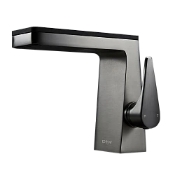 Смеситель для раковины Black&White Universe U7330 вороненая сталь