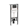 Комплект инсталляции Ceramica Nova CN121001MB с унитазом CN1905, кнопка черная матовая