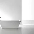 Ванна из искусственного камня ABBER Berlin 170x75 AM9912 белая матовая