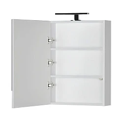 Зеркало-шкаф Aquanet Нота 58 165370 белый