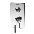Смеситель встраиваемый для душа Bravat Arc P69193C-ENG хром