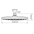 Душевой комплект Wasserkraft A16777 с внутренней частью, черный