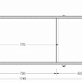 Экран Aquanet Premium 174см 00273292 белый