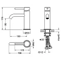 Смеситель для раковины Aquatek Европа AQ1310CR хром