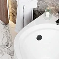Акриловая ванна Vagnerplast Selena 147x100 VPBA141SEL3PE-04 правая, белая глянцевая