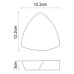 Мыльница Wasserkraft Ohre K-37729 бежевая