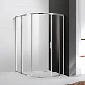 Душевой уголок Cezares Molveno 130x120см MOLVENO-RH-11-130/120-C-Cr-IV хром, стекло прозрачное