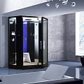Душевая кабина Orans 130х130см SR-89106S профиль черный