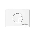 Кнопка смыва Berges Novum R1 040021 белая глянцевая