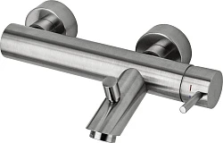 Смеситель для ванны с душем Paffoni Light LIG022ST сталь