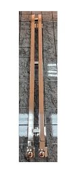 Полотенцесушитель электрический Маргроид Inaro Р80х18 см профильный, левое подключение, хром