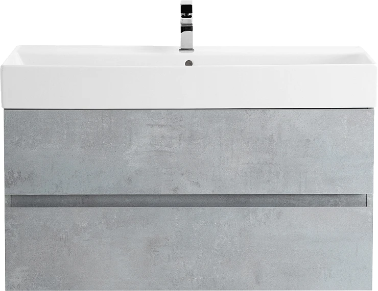 Тумба с раковиной Cezares Molveno 100 beton