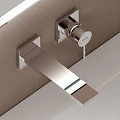Смеситель для раковины Sancos Linn SC9021CH c внутренней частью, хром