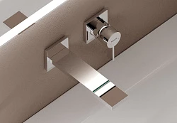 Смеситель для раковины Sancos Linn SC9021CH c внутренней частью, хром