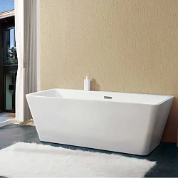 Акриловая ванна Vincea 170x80 VBT-211 белая глянцевая