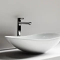 Раковина накладная Ceramica Nova Element CN6015 белая глянцевая
