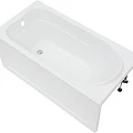 Акриловая ванна Aquanet West 120x70 00205558 белая глянцевая