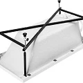 Каркас для ванны Aquanet Bright 145x70 00239594