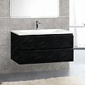 Тумба с раковиной Cezares Molveno 100 nero