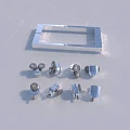 Душевой уголок RGW Classic CL-48 110x80см 32094881-011 профиль хром, стекло прозрачное