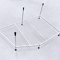 Каркас для ванны AM.PM Like W80A-170R110W-R серый