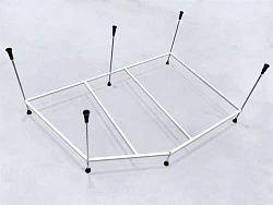 Каркас для ванны AM.PM Like W80A-170R110W-R серый