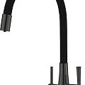 Смеситель для кухни Lemark Comfort LM3075GM черный матовый