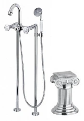 Напольный смеситель для ванны с душем Cezares APHRODITE-VDP-01-O хром