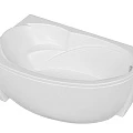 Акриловая ванна Azario PAOLINA 170x97 левосторонняя AV.0072170 белая глянцевая