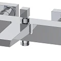 Смеситель для ванны с душем BelBagno ARLIE ARL-VASM-CRM хром