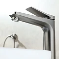 Смеситель для раковины Lemark Bronx LM3709GM графит